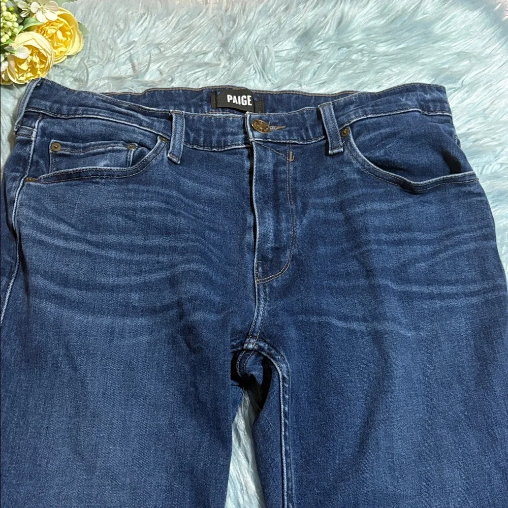 PAIGE Men's Lennox Dark Wash Slim Fit Jeans sz 32